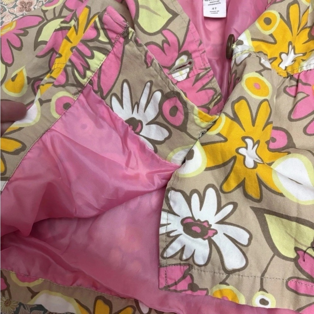 Floral Kids Hooded Cape - Picture 7 of 7